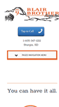 Mobile Screenshot of blairbrosangus.com